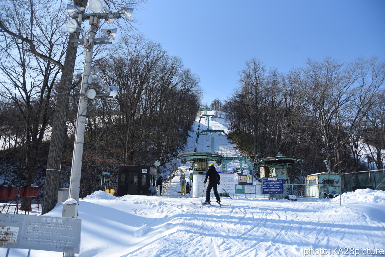 めむろ新嵐山スカイパーク・メムロスキー場　十勝平野を見渡すローカルゲレンデ。待望のオープン(*^^)v